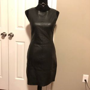 Walter Baker Leather Nikki Dress